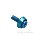 Aluminio M3 Bolt de cabeza plana Hobbycarbon